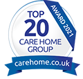 Top 20 Care Homes Group Award 2021