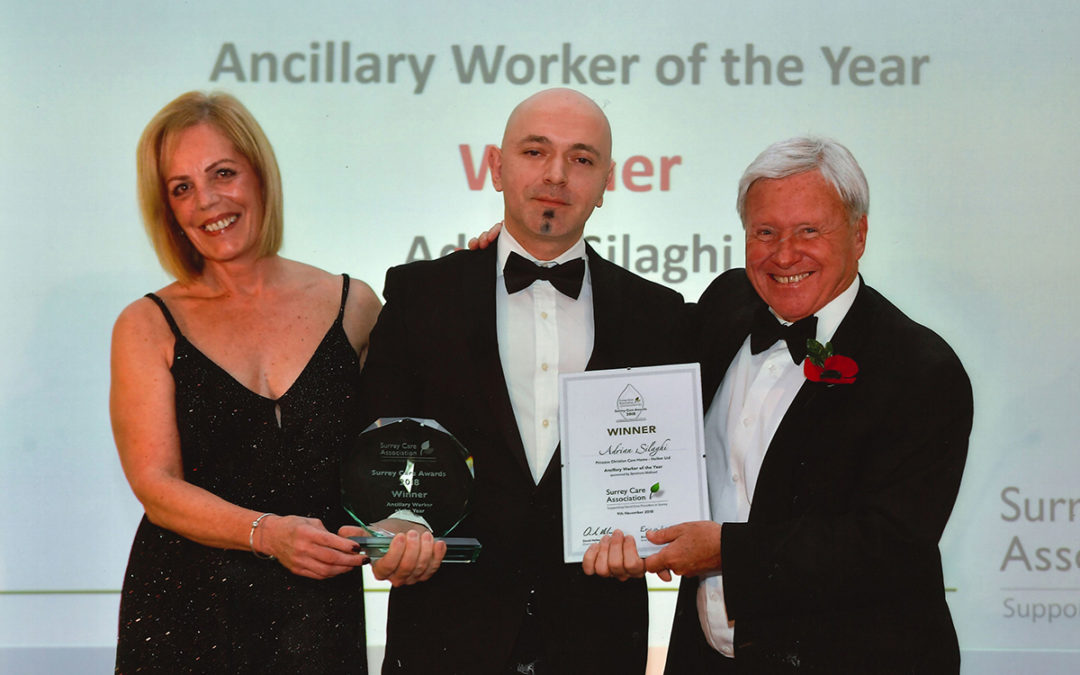 Adrian Silaghi awarded Ancillary Worker of the Year 2018