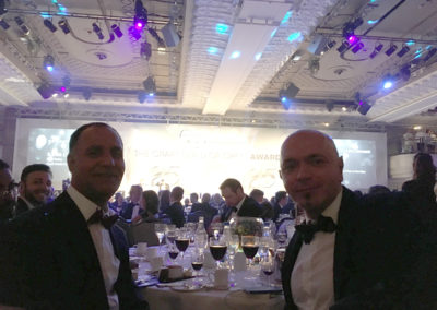 Manager and Head Chef from Princess Christian Care Home at The Craft Guild of Chefs Awards