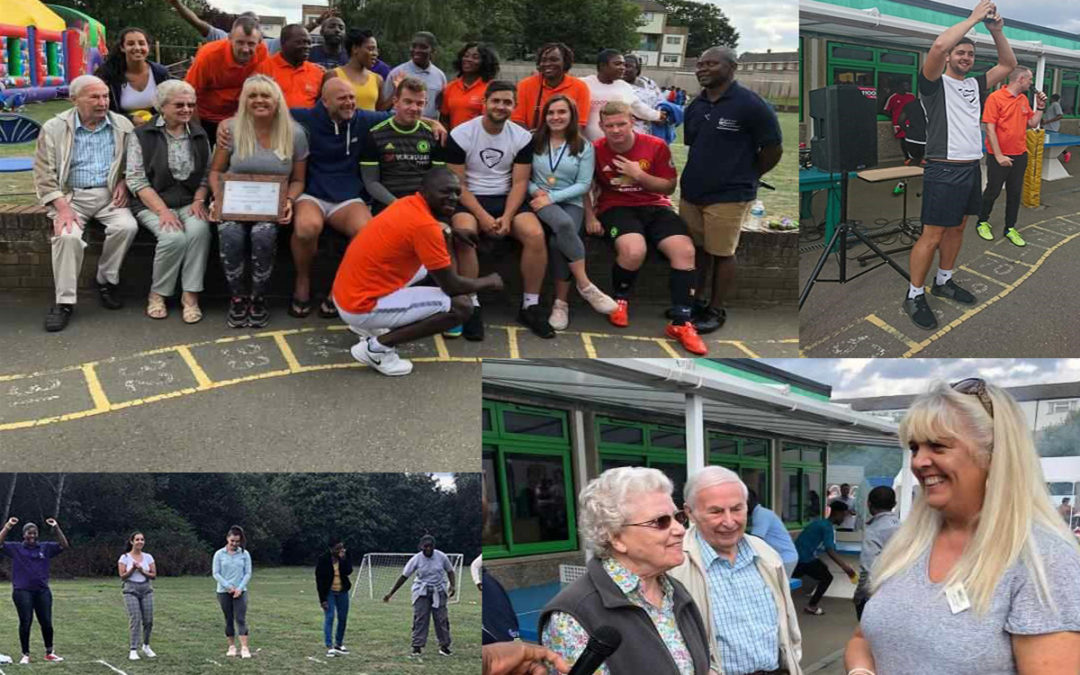 Sports Day fun with Princess Christian Care Home