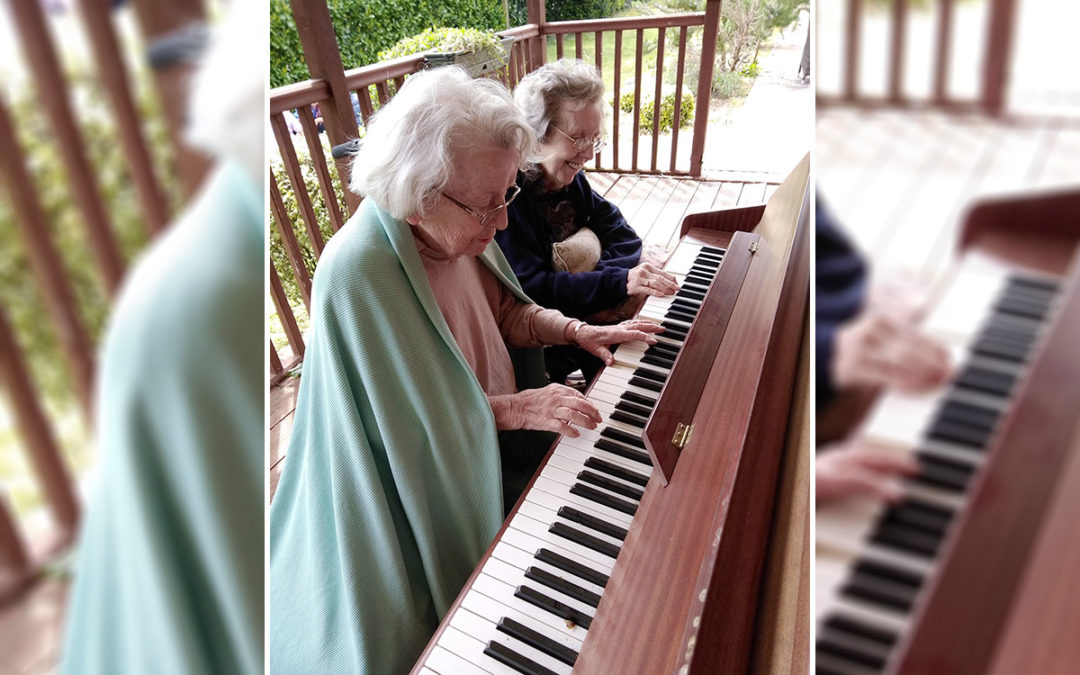 Marvellous music at Princess Christian Care Home