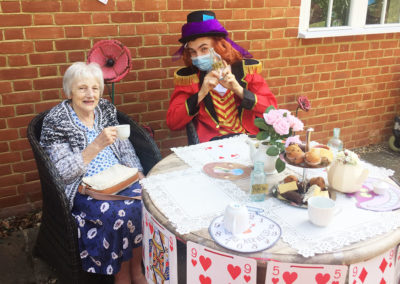 Mad Hatter tea party at Princess Christian Care Home 4