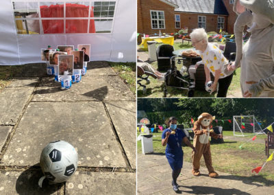 Sports Day fun and games at Princess Christian Care Home