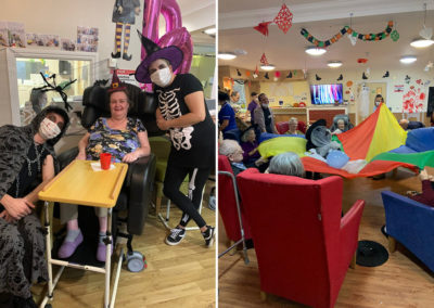 Halloween fancy dress and games at Princess Christian Care Home