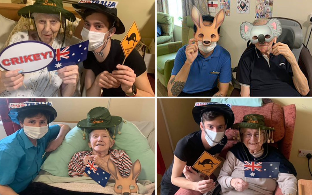 Burns Night and Australia Day celebrations at Princess Christian Care Home