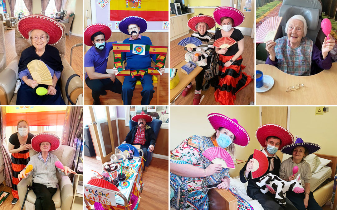 Spanish Day celebrations at Princess Christian Care Home