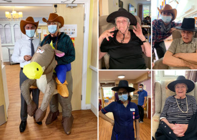 Western Day themed fun at Princess Christian Care Home