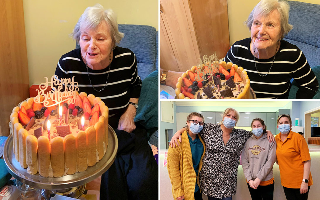 Birthday celebrations at Princess Christian Care Home
