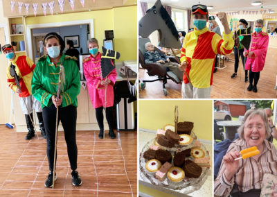Ascot Races with fancy dress and cakes fun at Princess Christian Care Home