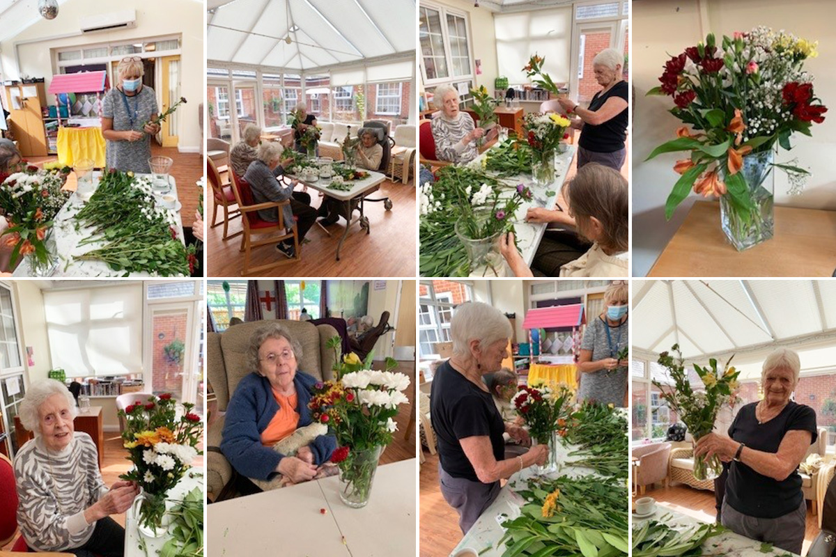 Beautiful blooms and carnival vibes at Princess Christian Care Home