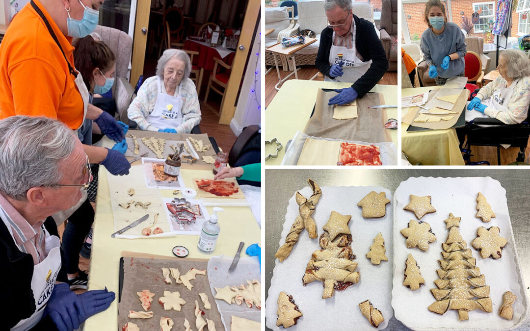 Princess Christian Care Home residents make festive pastry