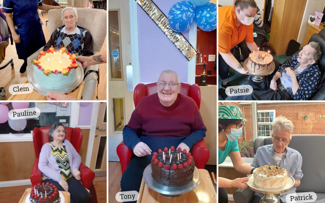 A month of birthdays at Princess Christian Care Home