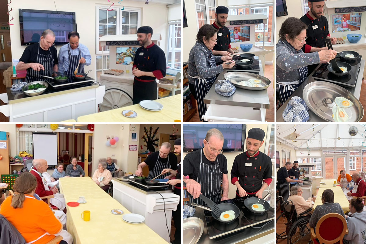 Cooking Club at Princess Christian Care Home