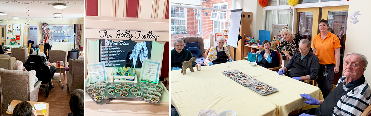 Easter weekend fun at Princess Christian Care Home