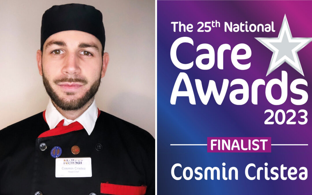 Cosmin Cristea named as finalist at the National Care Awards 2023
