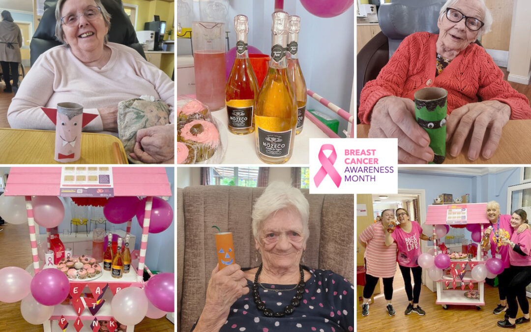 All Things Pink for Breast Cancer Awareness at Princess Christian Care Home