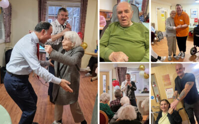 Party time at Princess Christian Care Home