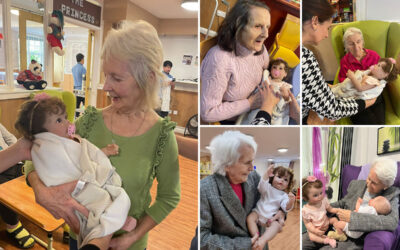 Princess Christian Care Home residents enjoy Doll Therapy