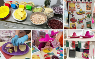 Making Mexican tapas at Princess Christian Care Home
