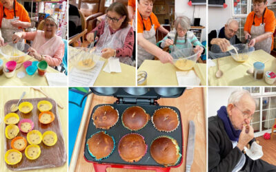 Princess Christian Care Home residents make marvellous muffins