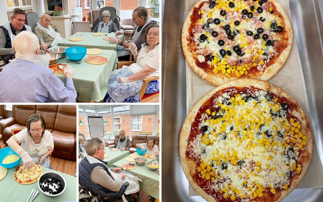National Pizza Day Cooking Club at Princess Christian Care Home