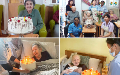 Celebrating four birthdays at Princess Christian Care Home