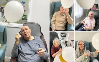 Princess Christian Care Home residents are balloon tennis champs