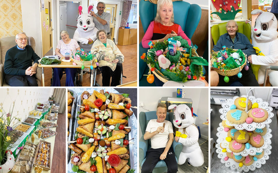 Easter celebrations and buffet at Princess Christian Care Home