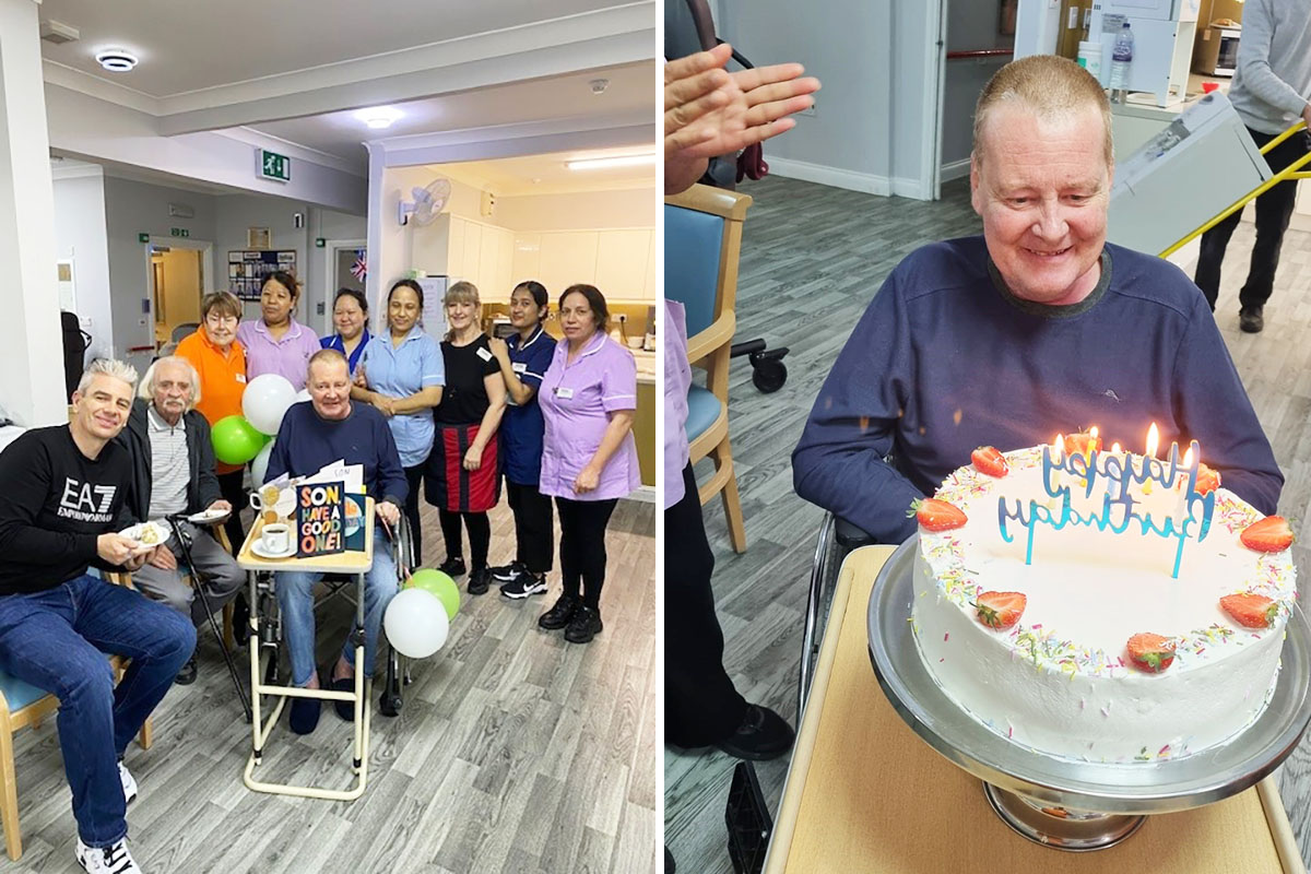 Birthday wishes for Jason at Princess Christian Care Home