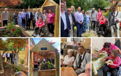 Forget-Me-Not Memory Garden officially opened at Princess Christian Care Home